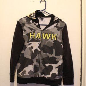 Tony Hawk Face Mask Full Zip Hoodie Jacket Boy Size Small S (135)
